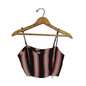Reformation | Striped Crop Tank Top